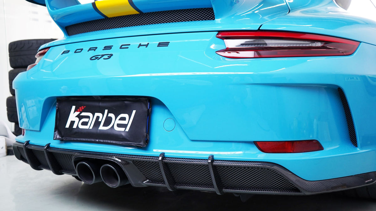 Karbel Carbon Dry Carbon Fiber Rear Diffuser for Porsche 911 991.2 GT3 –  karbelcarbon