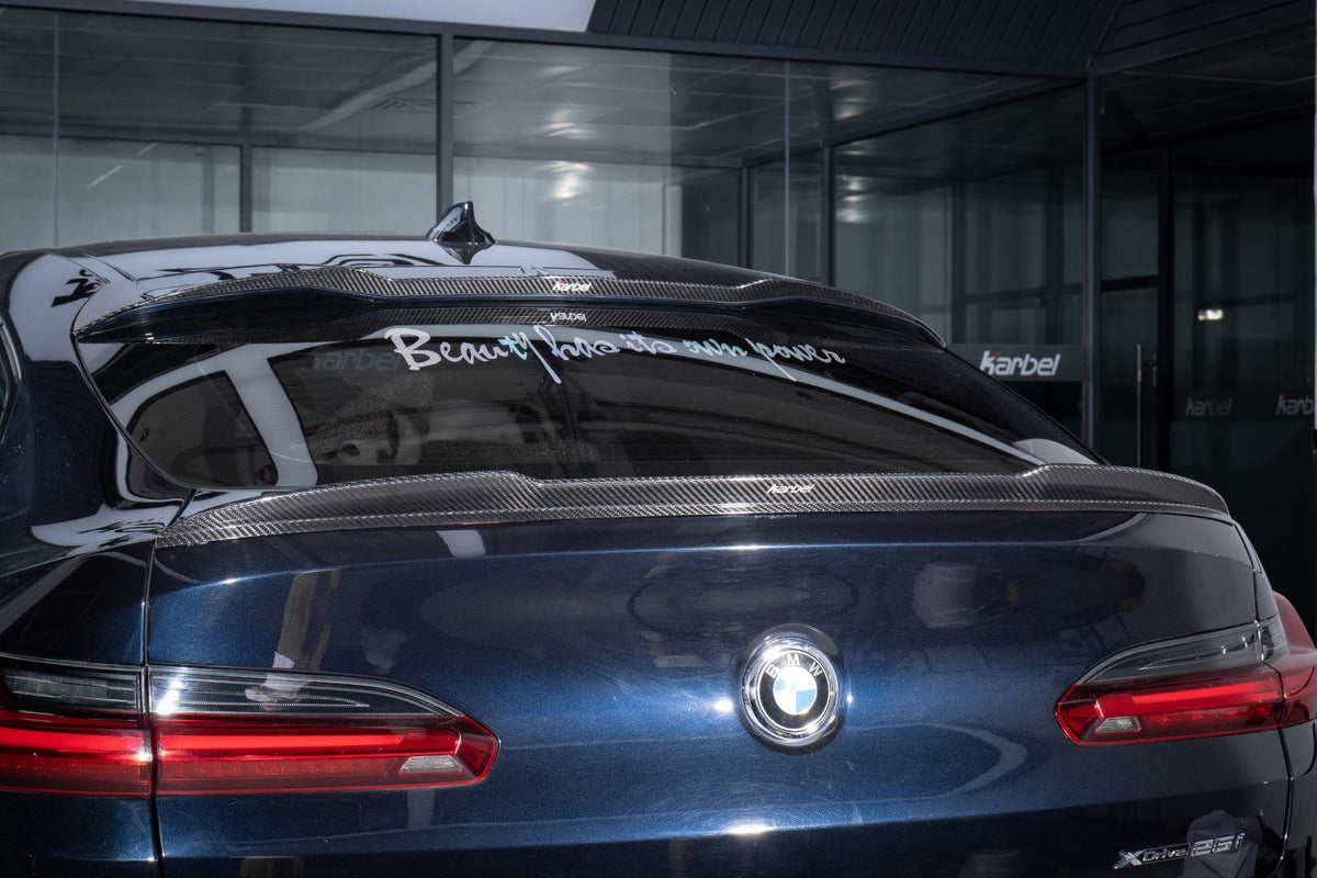 Karbel Carbon Dry Carbon Fiber Rear Trunk Spoiler for BMW X4 & X4M