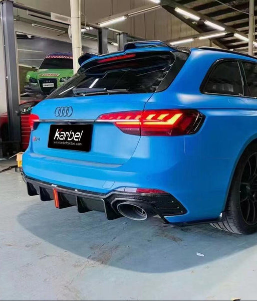 Audi RS4 B9.5 Aftermarket Parts - Karbel Carbon Rear Diffuser