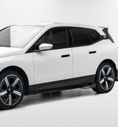 BMW IX xDrive60/50/45 M70/M60 I20 2022-ON with Aftermarket Parts - Side Skirts Dry Pre-preg Carbon Fiber from Karbel Carbon