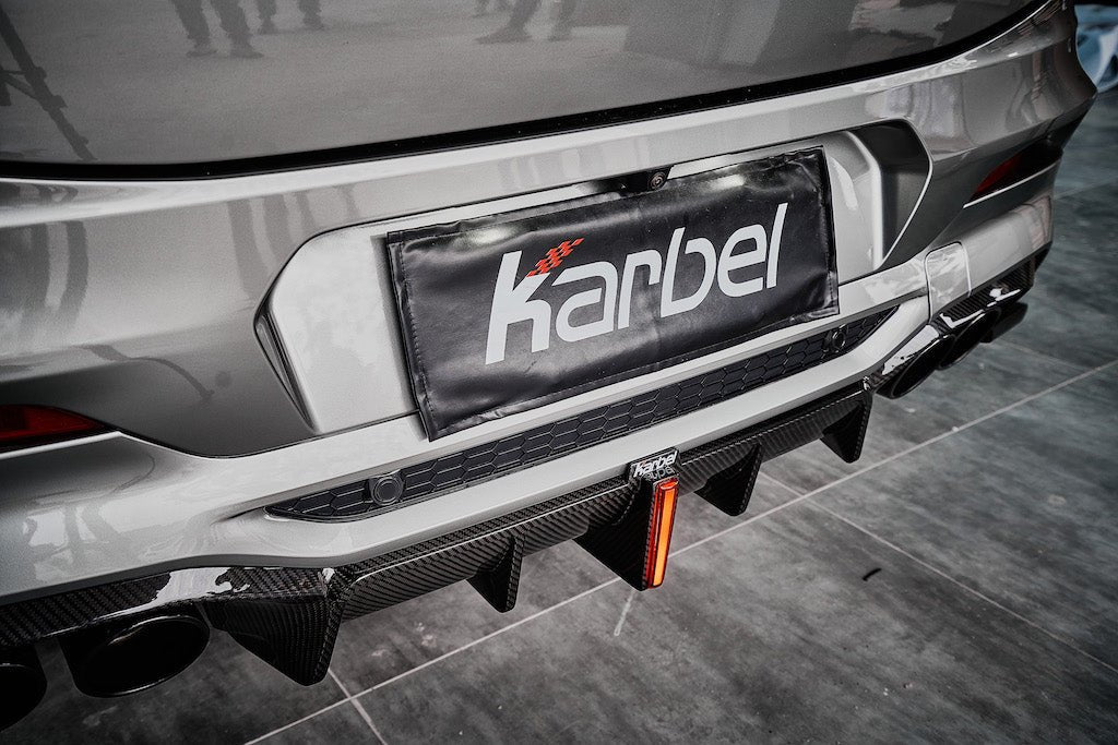 X4m Rear End BMW X4M X4MC F98 Pre-LCI Aftermarket Parts - Karbel Rear Diffuser ...