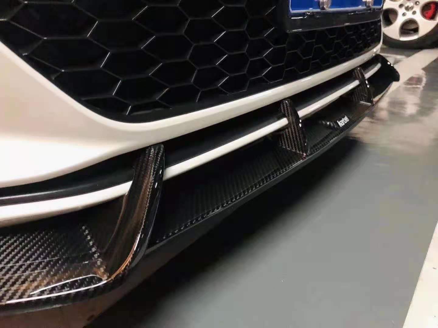 Karbel Carbon Dry Carbon Fiber Front Lip for Volkswagen Golf GTI  MK7.5