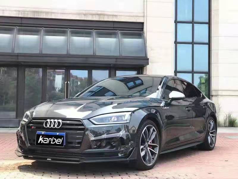 Karbel Carbon Dry Carbon Fiber Front Lip Ver.2 for Audi S5 & A5 S Line