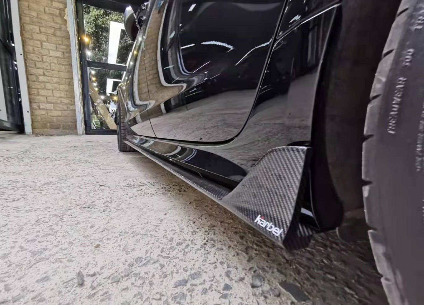 A6 A7 Carbon Side Flügel Spiegel Abdeckung Für AUDI S6 RS6 S7 RS7