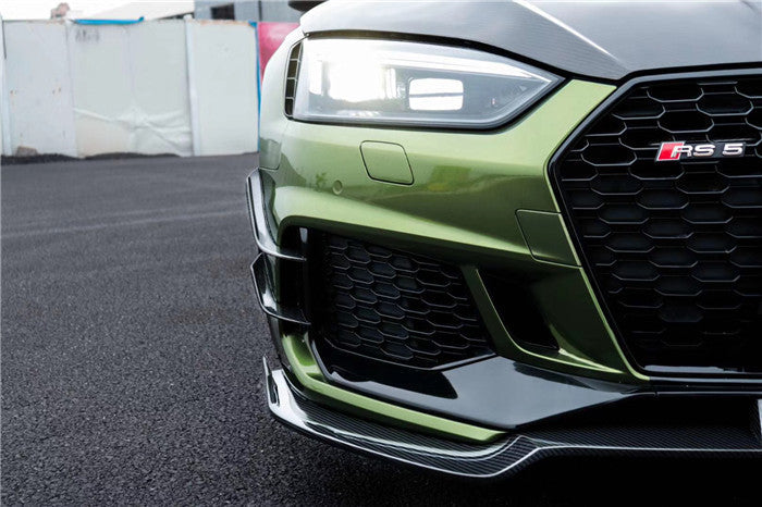 Karbel Carbon Dry Carbon Fiber Front Lip For Audi RS5 B9 2017-2019