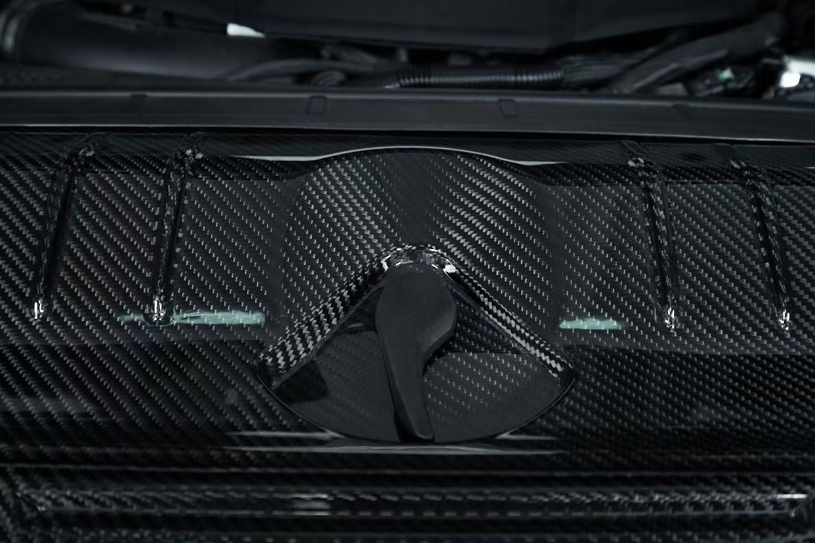 Karbel Carbon Dry Carbon Fiber Radiator Cooling Plate for Audi S5 & A5 S Line 2020-ON B9.5