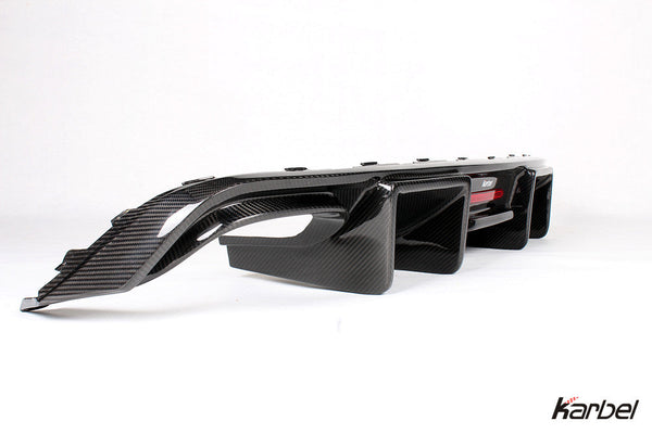Karbel Carbon Dry Carbon Fiber Rear Diffuser Ver.2 for Audi A5 S Line –  karbelcarbon