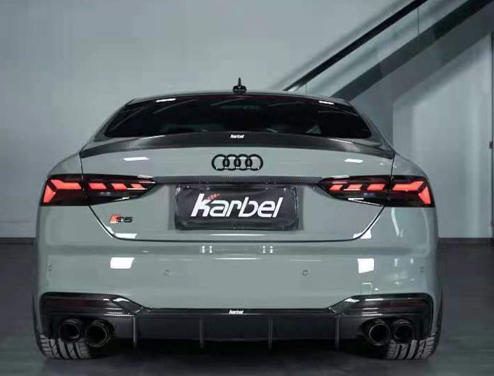 Audi A5/S5 (B8.5) Karbel Style Carbon Fibre Rear Diffuser