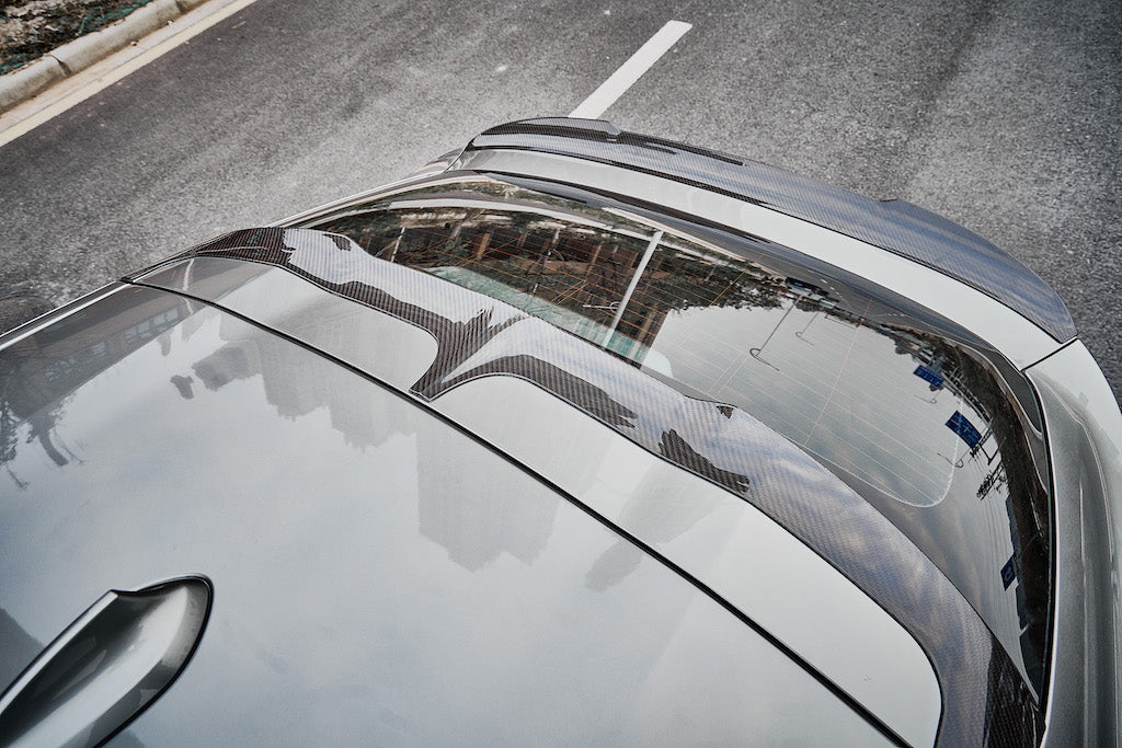 Karbel Carbon Dry Carbon Fiber Rear Roof Spoiler for BMW X4 & X4M & X4MC G02/F98 2019-ON