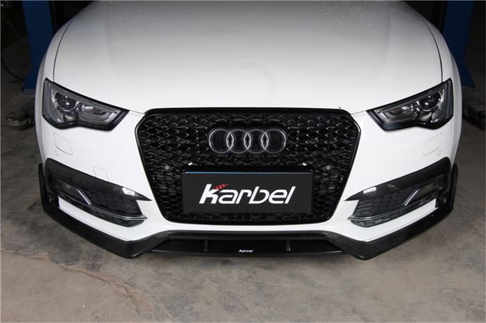 Karbel Carbon Dry Carbon Fiber Front Lip for Audi A5 S Line & S5