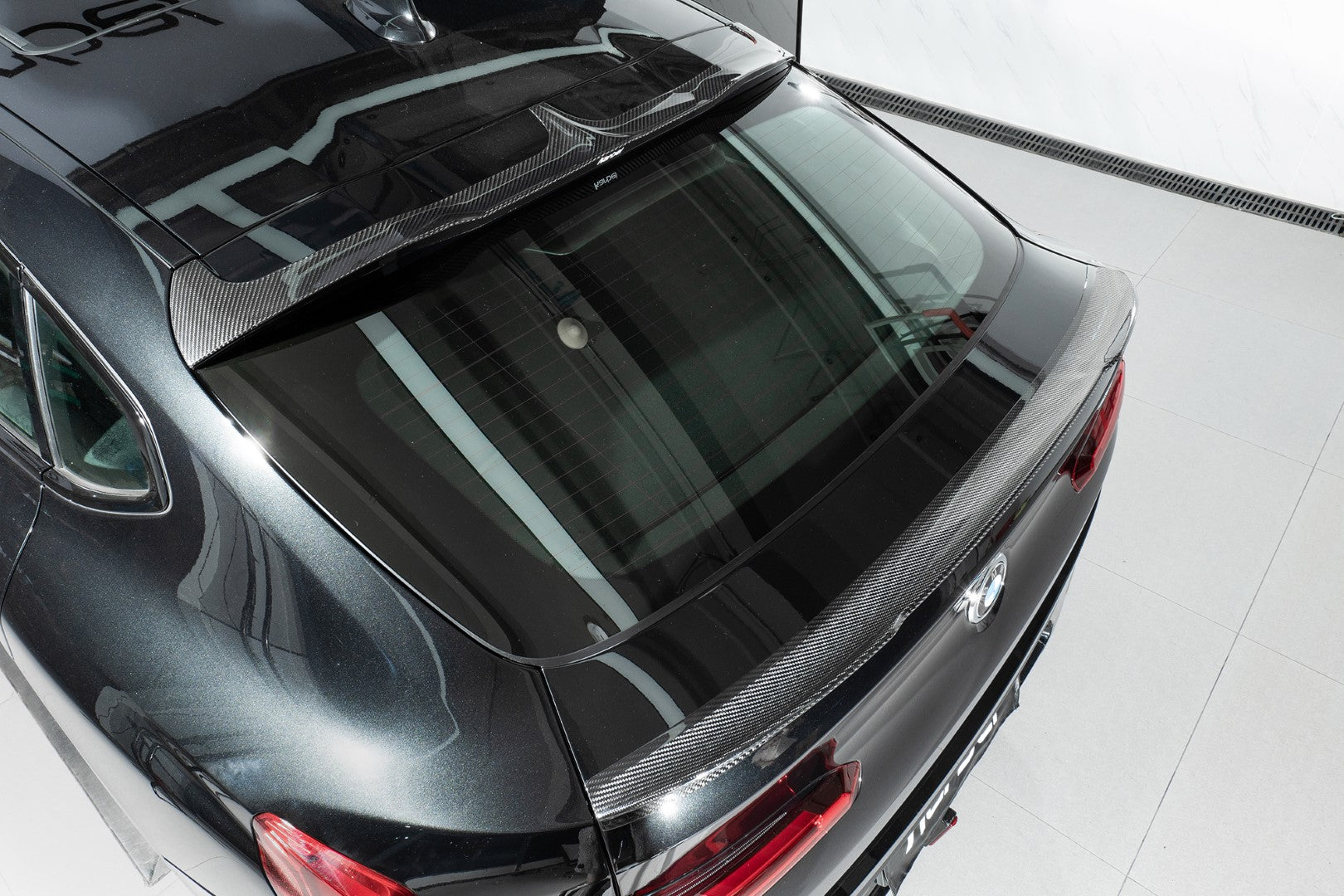 Karbel Carbon Dry Carbon Fiber Rear Roof Spoiler for BMW X4 & X4M & X4MC G02/F98 2019-ON