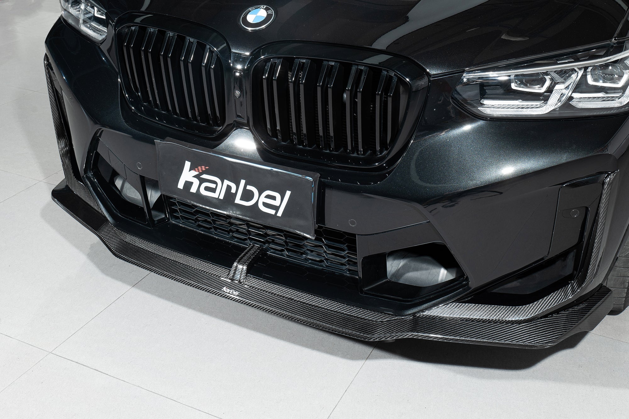 Karbel Carbon Pre-preg Carbon Fiber Front Lip for BMW X4M/C F98 & X3M/C F97 LCI 2022-ON