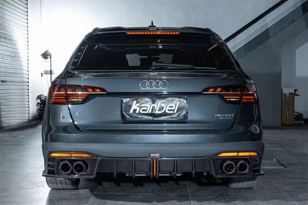 Audi A5/S5 (B8.5) Karbel Style Carbon Fibre Rear Diffuser