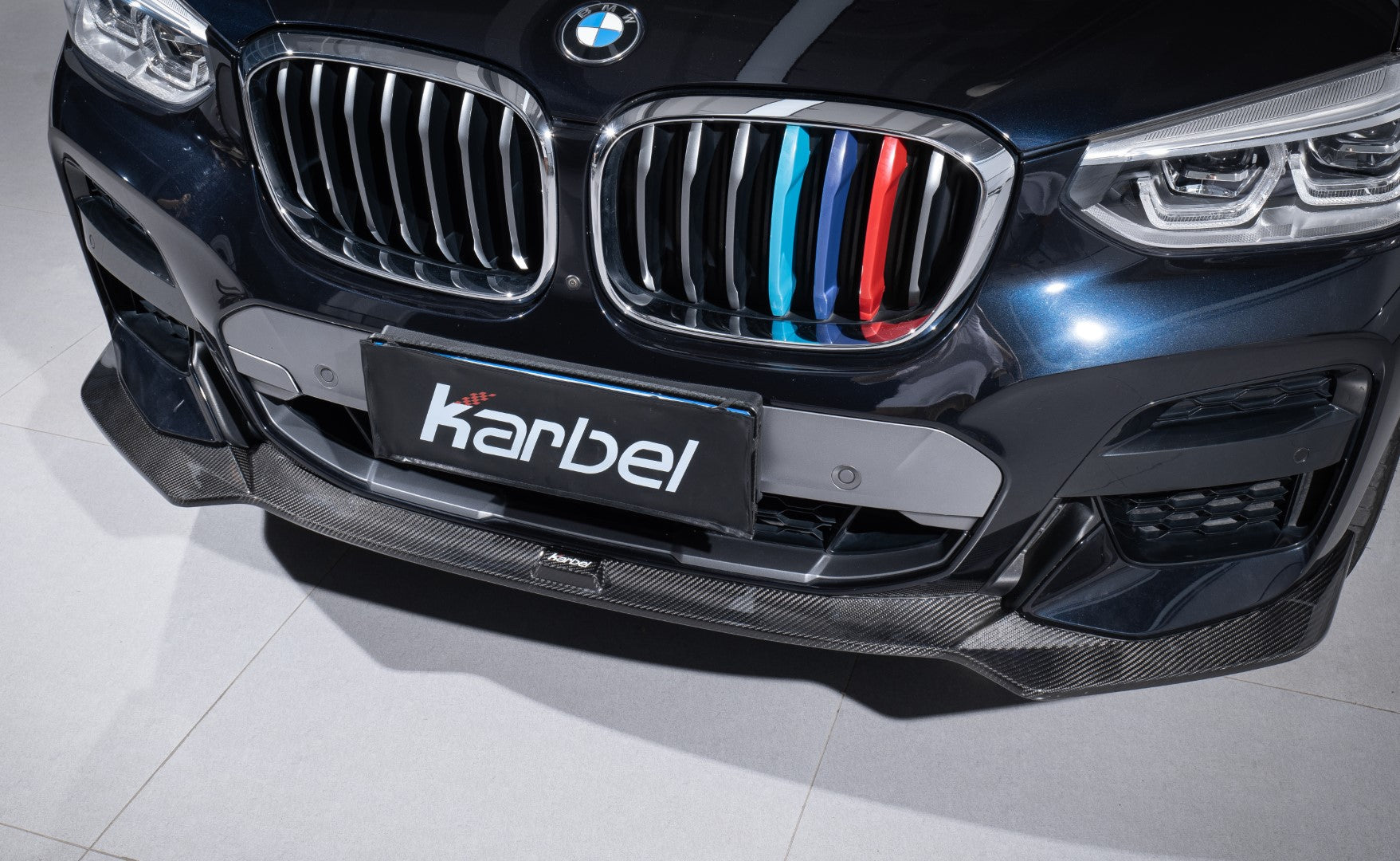 Karbel Carbon Pre-preg Carbon Fiber Front Lip for BMW X3 G01 & X4 G02 2019-2021