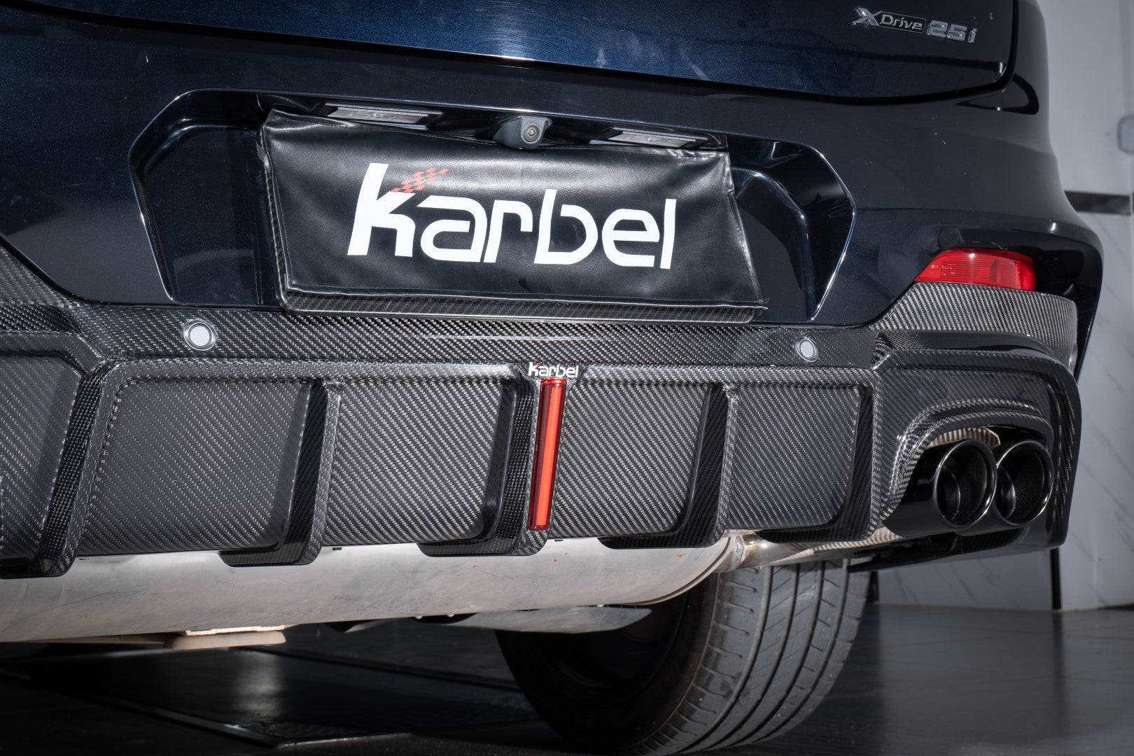 Karbel Carbon Pre-preg Carbon Fiber Rear Diffuser for BMW X4 G02 2019-2021