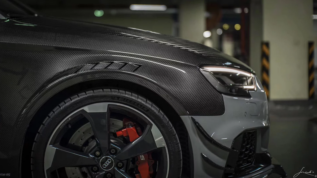 Audi A3  S3 8L Instrumentenhalter Material Carbon Fiber Finish Glossy