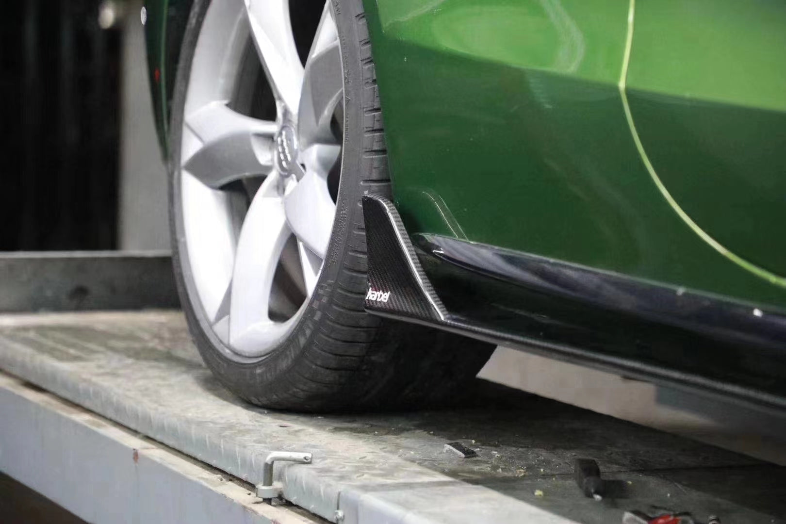 Karbel Carbon Fiber Side Skirts For Audi Audi RS5 & S5 & A5 B9 2017-2019 Sedan & Coupe