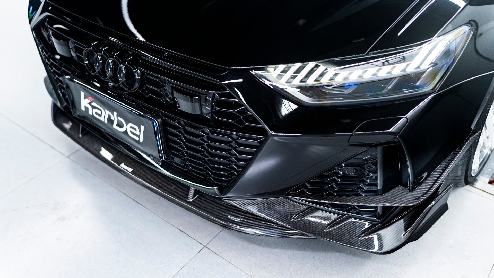 Kerbel Carbon Fiber Front Canards for Audi RS7 RS6 C8 2020-ON - Performance SpeedShop