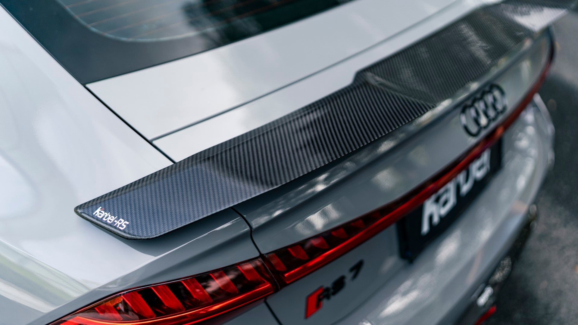 Kerbel Carbon Fiber Rear Spoiler for Audi RS7 C8 2020-ON - Performance SpeedShop